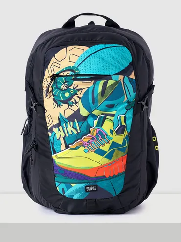 Wiki Tribe 1 School Bag - Black
