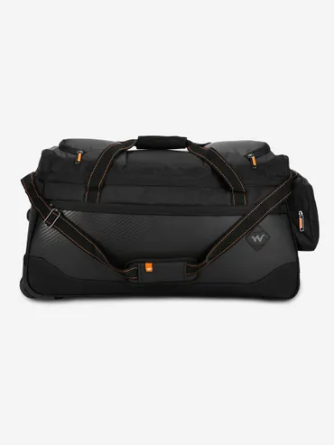 Nash Large Trolley Duffle Bag - Black